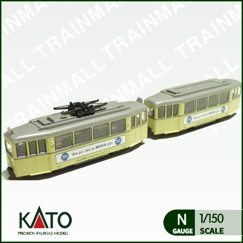 [KATO USA] 14-631 뒤바그 트램 2량세트(니베아 광고),철도모형,기차모형,열차모형,트레인몰