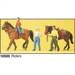 [PREISER] FSP10500 말 탄 사람들 1:87,철도모형,기차모형,열차모형,트레인몰