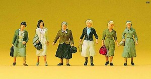 [PREISER] FSP10365 서 있는 여자들 1:87,철도모형,기차모형,열차모형,트레인몰