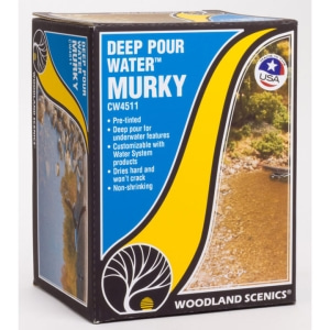 [Woodland scenics] JWCW4511 Deep Pour Water™ – Murky 물 표현재료(황토색) ,철도모형,기차모형,열차모형,트레인몰