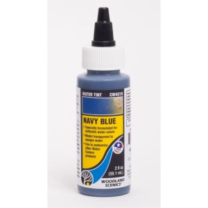 [Woodland scenics] JWCW4519 Water Tint - Navy Blue-물 표현재 조색 도료(59.1ml)-파랑색  ,철도모형,기차모형,열차모형,트레인몰