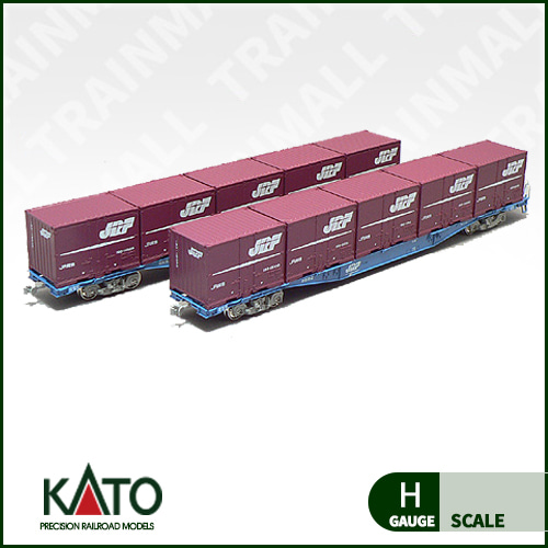 [KATO]3-512 코기 104형 19D 컨테이너 적재  2량 세트,철도모형,기차모형,열차모형,트레인몰
