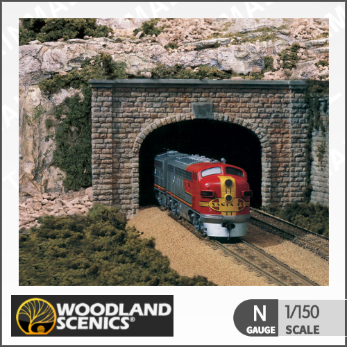 [Woodland Scenics] C1157 터널: 컷스톤 (복선용),철도모형,기차모형,열차모형,트레인몰