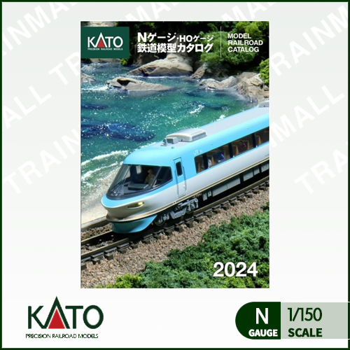 [KATO] 25-000 N 게이지 HO 게이지 철도 모형 카탈로그 2024-철도모형 기차모형 전문점 트레인몰