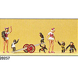 공연하는 원숭이 87:1 (도색:2명,6마리),철도모형,기차모형,열차모형,트레인몰