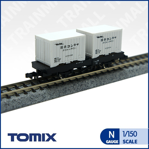 [TOMIX] 2719 JNR 컨테이너화차 코무1형 (흰색),철도모형,기차모형,열차모형,트레인몰
