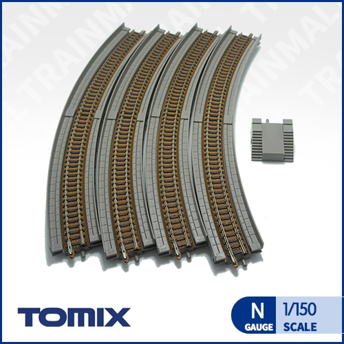 [TOMIX] 1154 고가곡선레일 C354-45 (4개입) 50%할인,철도모형,기차모형,열차모형,트레인몰