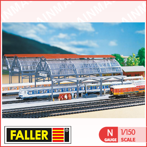 [Faller] 222128 기차역 유리지붕 홀,철도모형,기차모형,열차모형,트레인몰