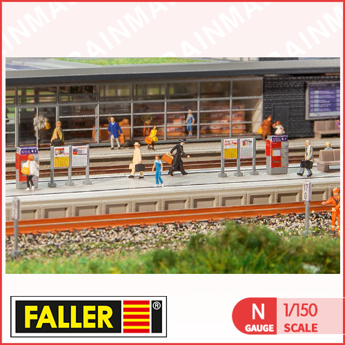 [Faller] 222111 현대식 플랫폼 과 악세서리,철도모형,기차모형,열차모형,트레인몰