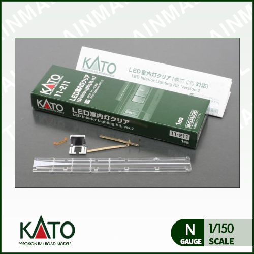 [KATO] 11-211 LED 실내등 클리어세트 Ver.2  (DCC 디코더 대응)트레인몰