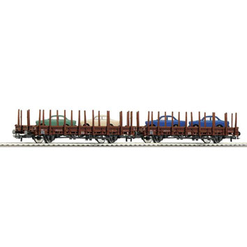 [Roco] 1:87 66033 2 piece set of DB stake cars,철도모형,기차모형,열차모형,트레인몰