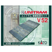 [KATO] 40-802 V52 UNITRAM Double-Wide Straight Track Expansion Set트레인몰